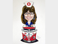 Blair's Custom Cartoons - custom personalized caricatures in Langley BC