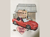 Blair's Custom Cartoons - custom personalized caricatures in Langley BC