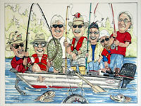 Blair's Custom Cartoons - custom personalized caricatures in Langley BC
